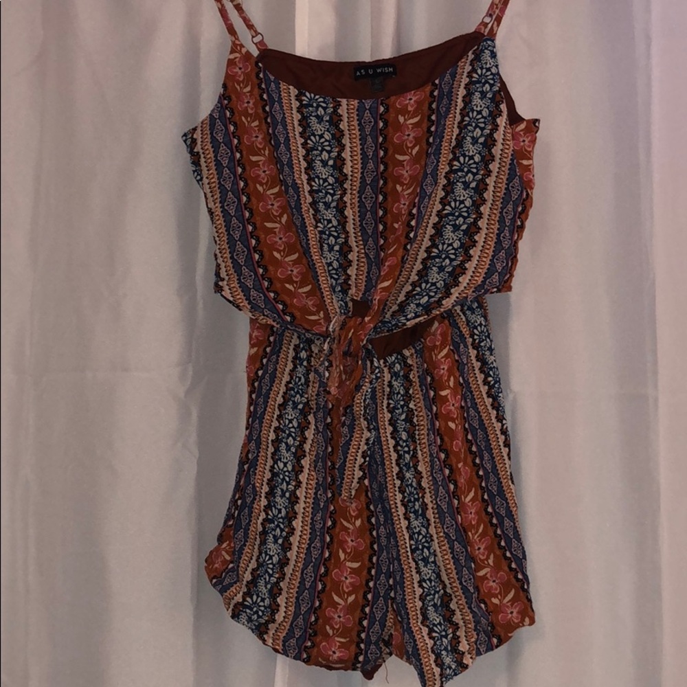 Shorts romper